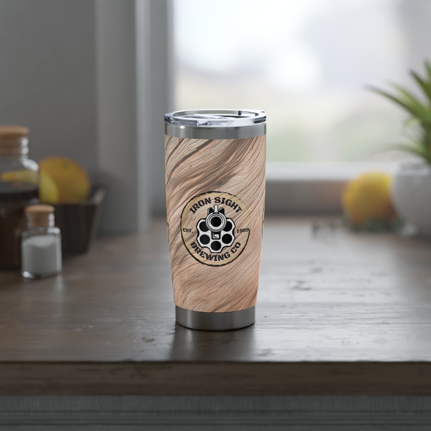 Iron Sight Wood 1 Tumbler