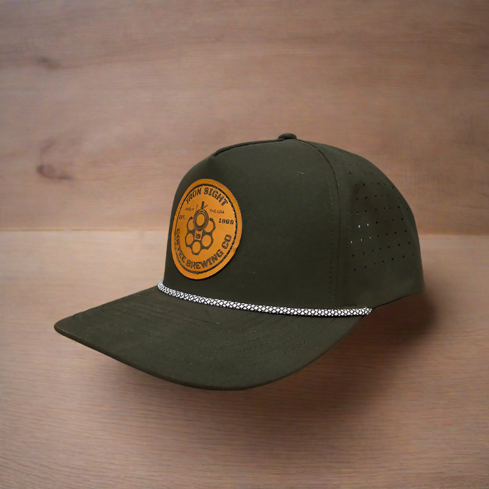 Iron Sight Hat - Leather Patch
