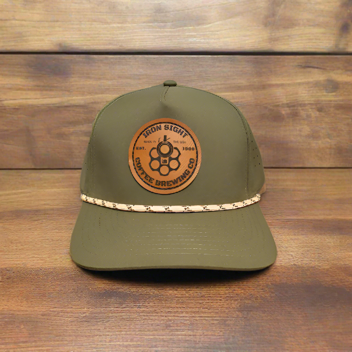 Iron Sight Hat - Leather Patch
